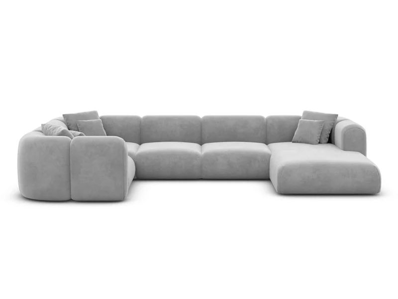 XL Wohnlandschaft Venturia U-Form aus Stoff