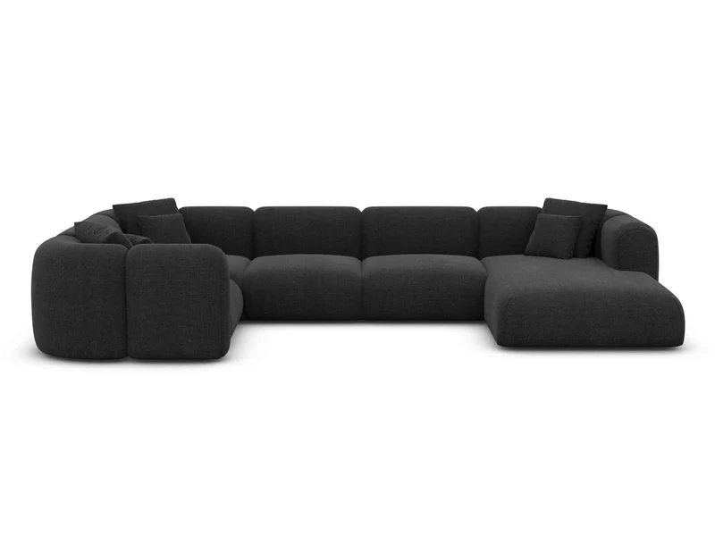XL Wohnlandschaft Venturia U-Form aus Stoff