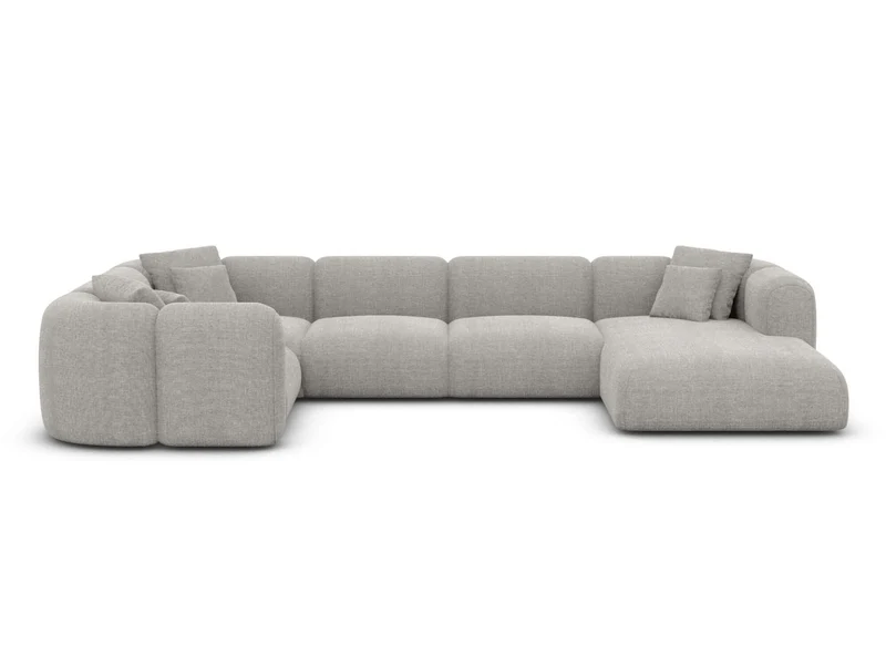 XL Wohnlandschaft Venturia U-Form aus Stoff