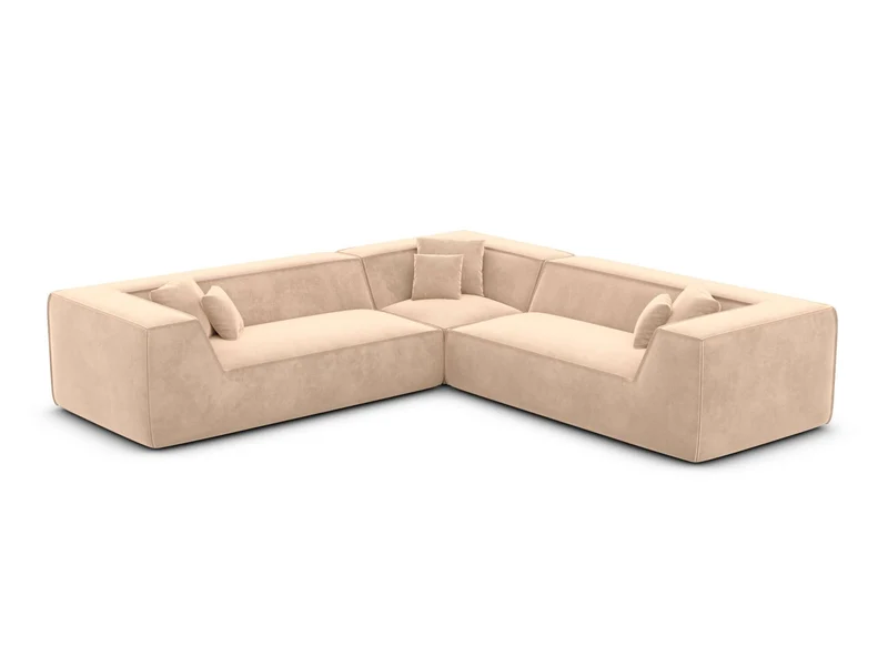 Ecksofa Monterola L-Form aus Stoff