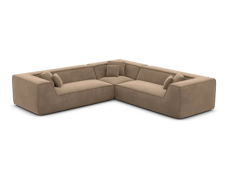 Ecksofa Monterola L-Form aus Stoff