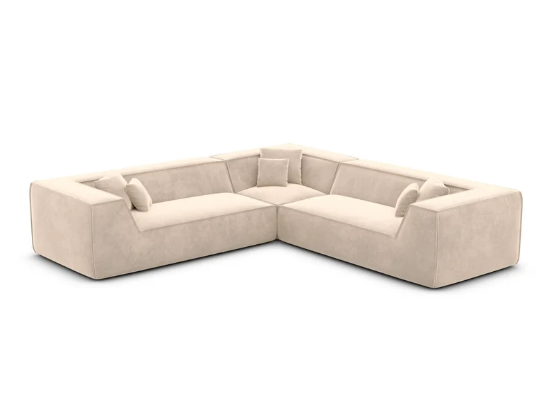 Ecksofa Monterola L-Form aus Stoff