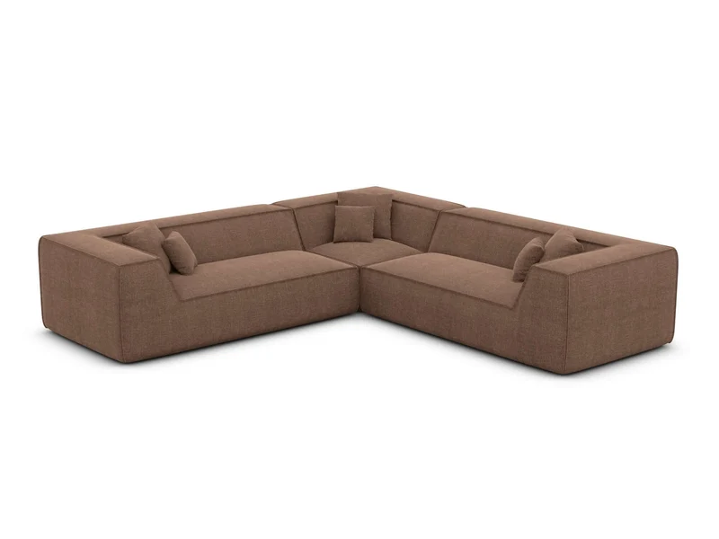 Ecksofa Monterola L-Form aus Stoff