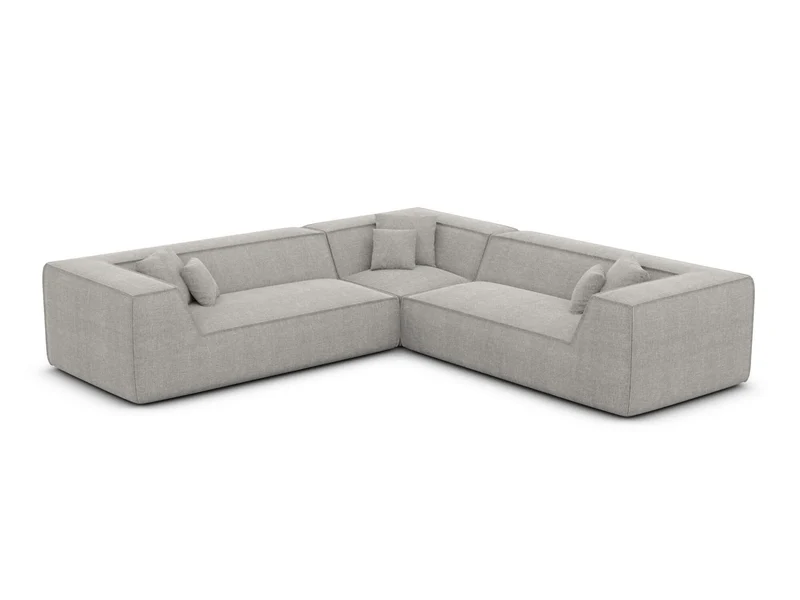 Ecksofa Monterola L-Form aus Stoff