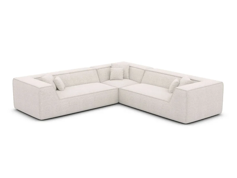 Ecksofa Monterola L-Form aus Stoff