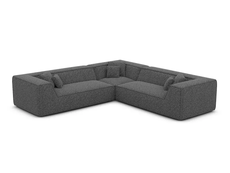 Ecksofa Monterola L-Form aus Stoff