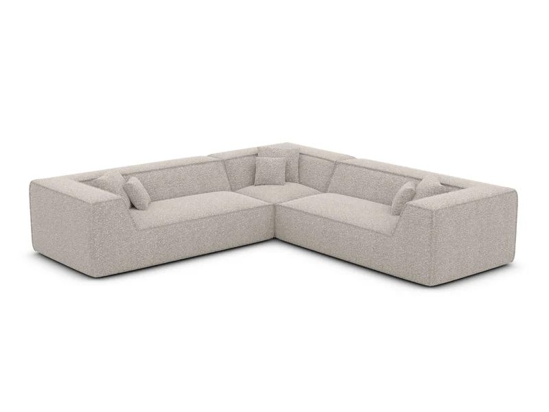 Ecksofa Monterola L-Form aus Stoff