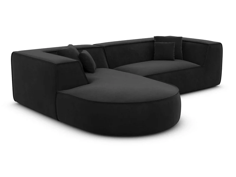 Stoff Ecksofa Monterola L-Form