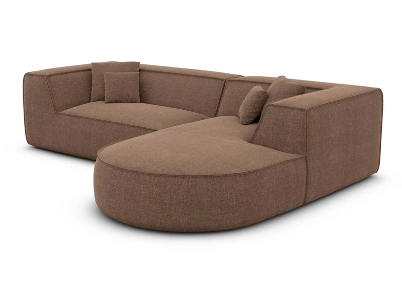 Stoff Ecksofa Monterola L-Form