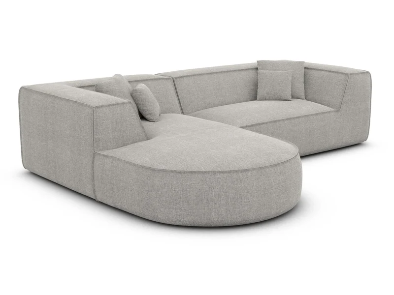 Stoff Ecksofa Monterola L-Form
