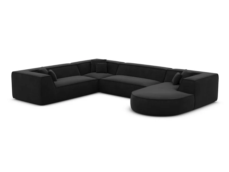 XXL Wohnlandschaft Monterola U-Form aus Stoff