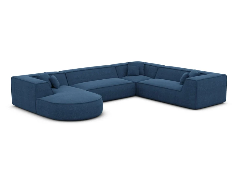XXL Wohnlandschaft Monterola U-Form aus Stoff