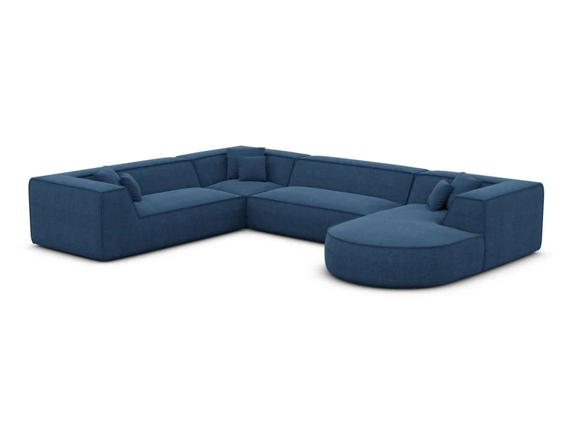 XXL Wohnlandschaft Monterola U-Form aus Stoff