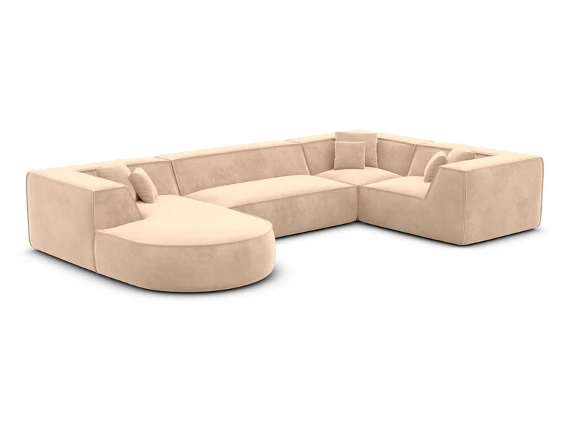 Wohnlandschaft Monterola XL U-Form in Stoff