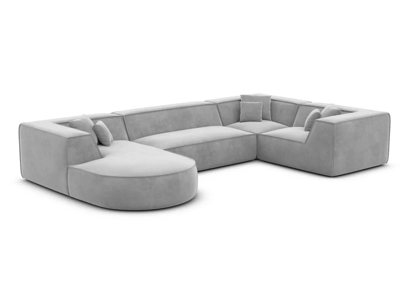 Wohnlandschaft Monterola XL U-Form in Stoff