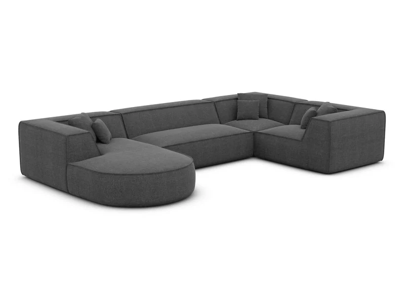 Wohnlandschaft Monterola XL U-Form in Stoff