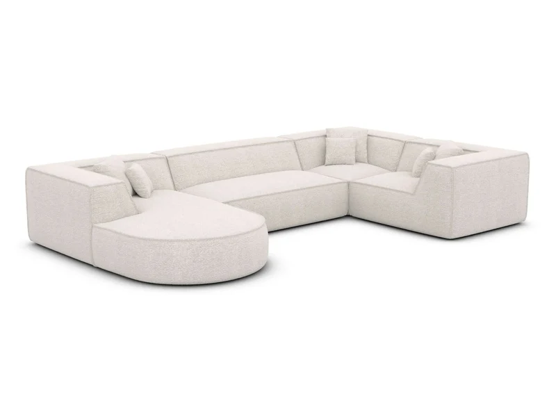 Wohnlandschaft Monterola XL U-Form in Stoff