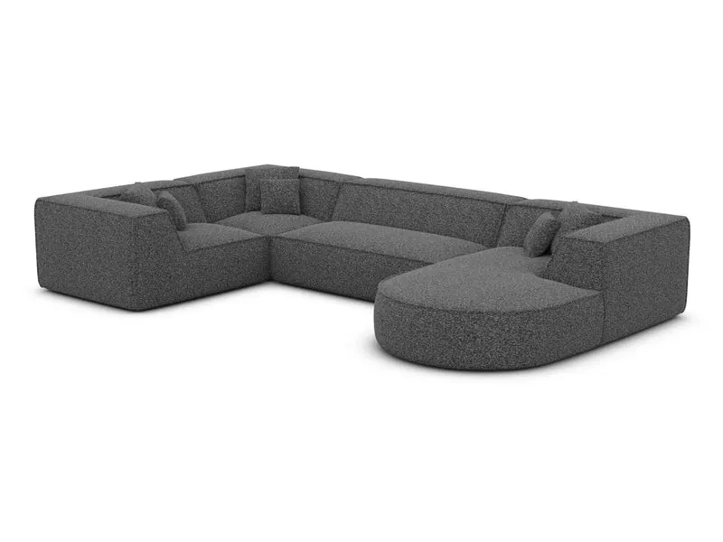 Wohnlandschaft Monterola XL U-Form in Stoff
