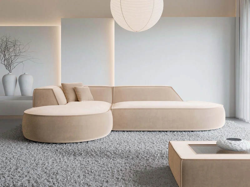 Couch Monterola Lounge L-Form in Stoff