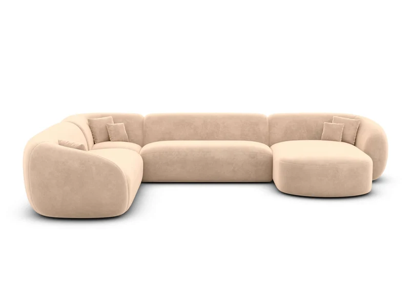 XXL Wohnlandschaft Sorelia U-Form aus Stoff