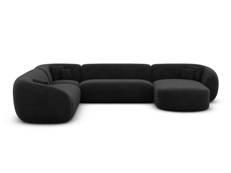 XXL Wohnlandschaft Sorelia U-Form aus Stoff