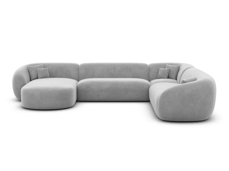 XXL Wohnlandschaft Sorelia U-Form aus Stoff