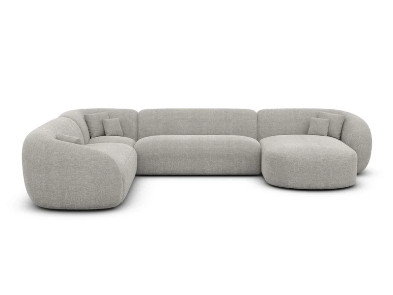 XXL Wohnlandschaft Sorelia U-Form aus Stoff