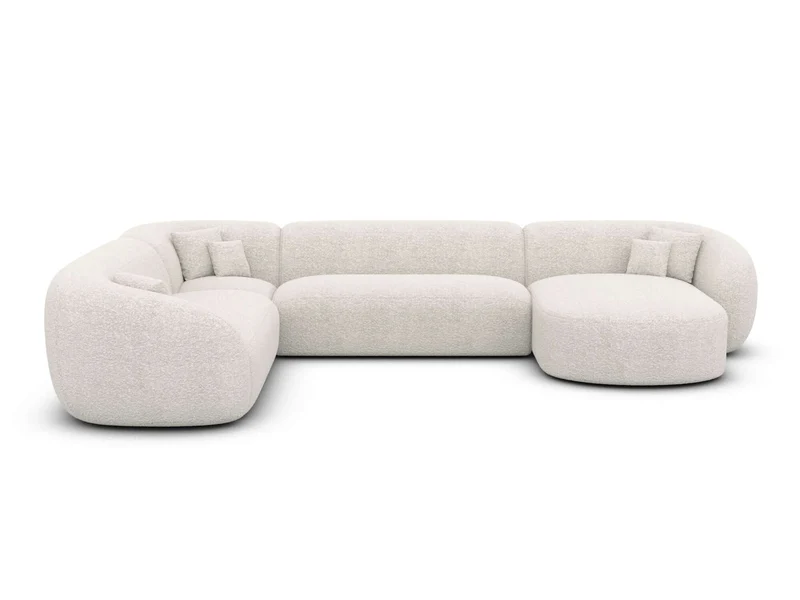 XXL Wohnlandschaft Sorelia U-Form aus Stoff