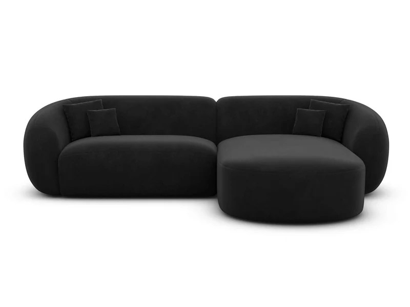 Stoff Ecksofa Sorelia L-Form Kurz