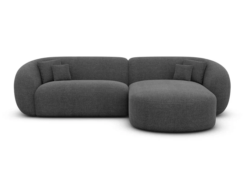 Stoff Ecksofa Sorelia L-Form Kurz