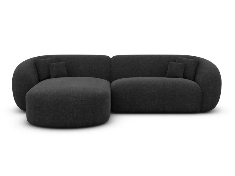 Stoff Ecksofa Sorelia L-Form Kurz