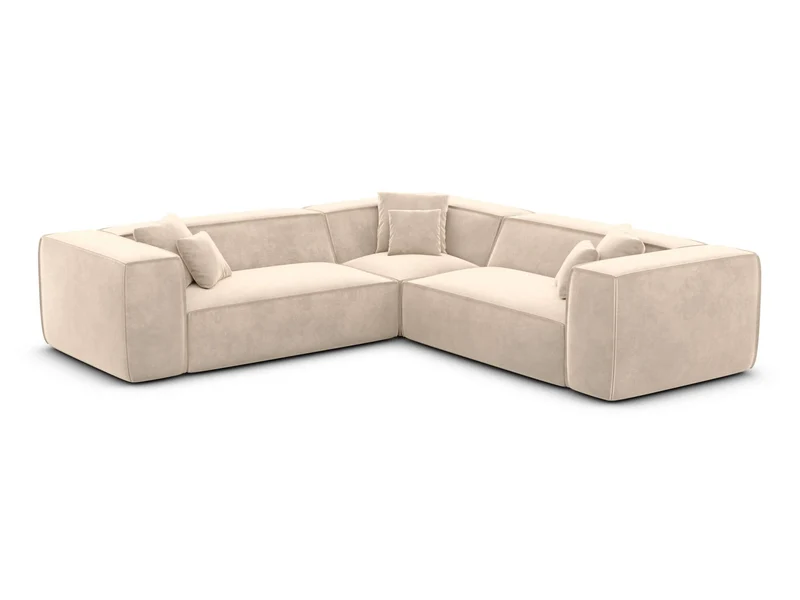 Stoff Ecksofa Liranda L-Form
