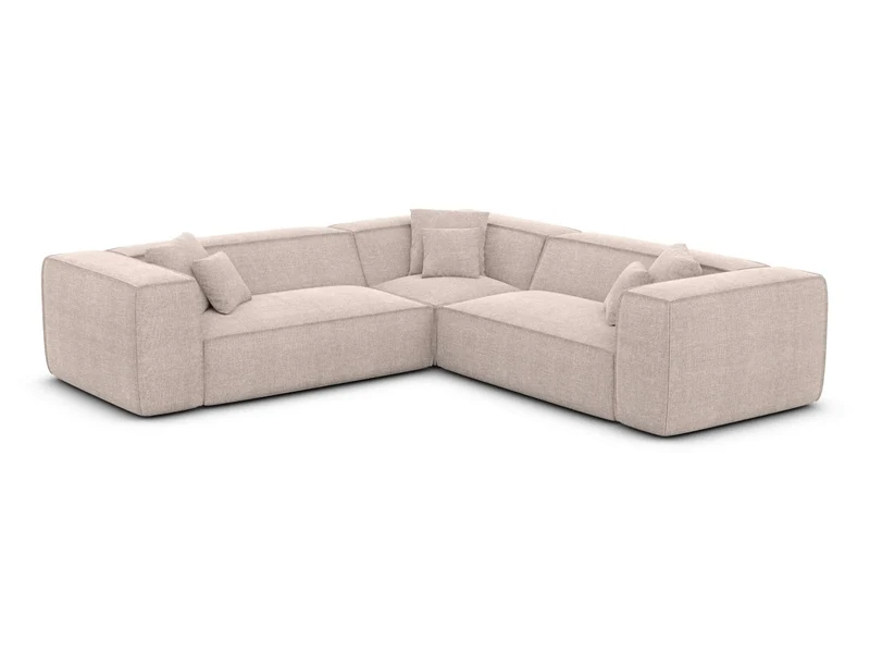 Stoff Ecksofa Liranda L-Form