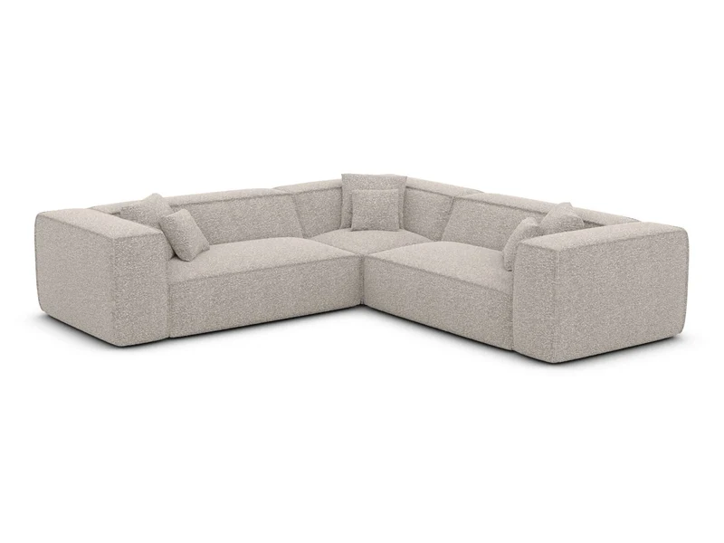 Stoff Ecksofa Liranda L-Form