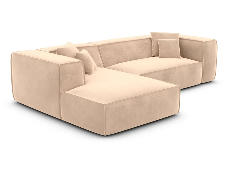 Ecksofa Liranda L-Form aus Stoff