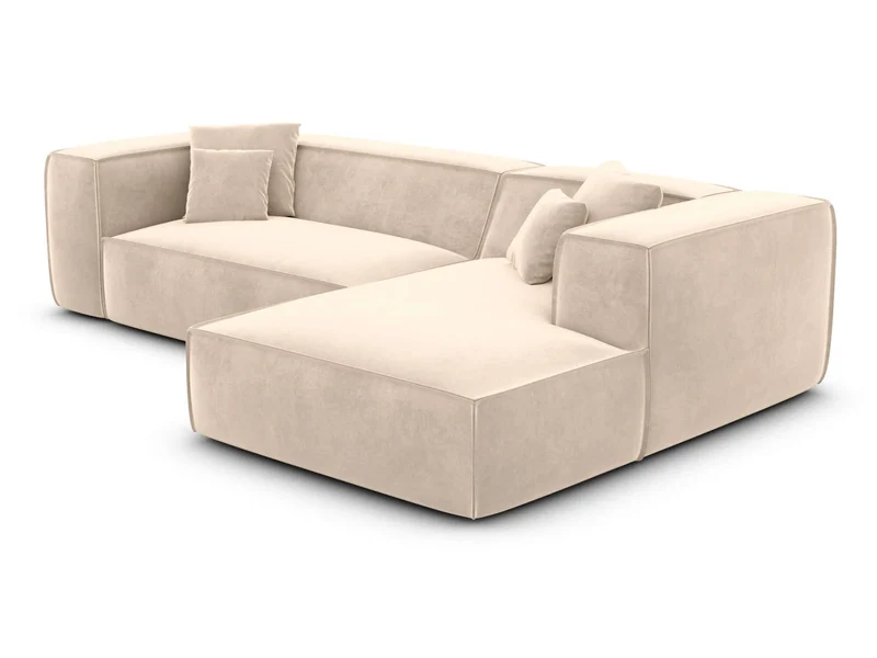 Ecksofa Liranda L-Form aus Stoff