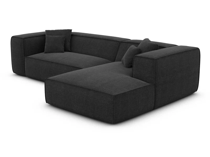 Ecksofa Liranda L-Form aus Stoff