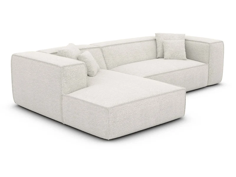 Ecksofa Liranda L-Form aus Stoff