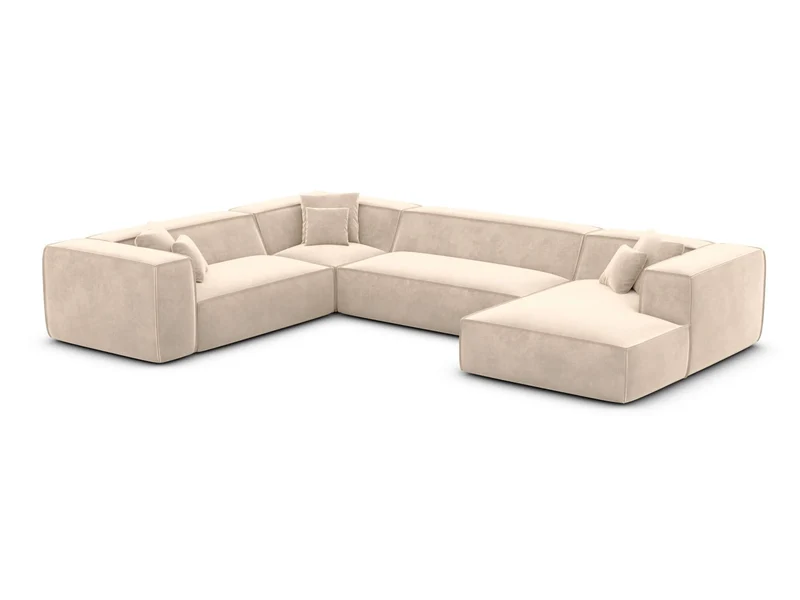 Wohnlandschaft Liranda XXL U-Form in Stoff