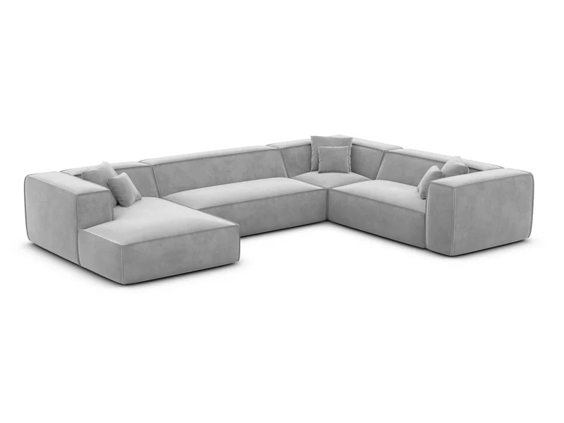 Wohnlandschaft Liranda XXL U-Form in Stoff