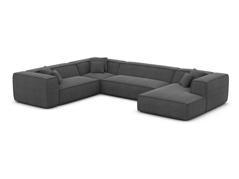 Wohnlandschaft Liranda XXL U-Form in Stoff