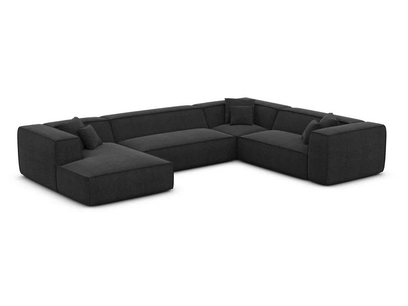 Wohnlandschaft Liranda XXL U-Form in Stoff