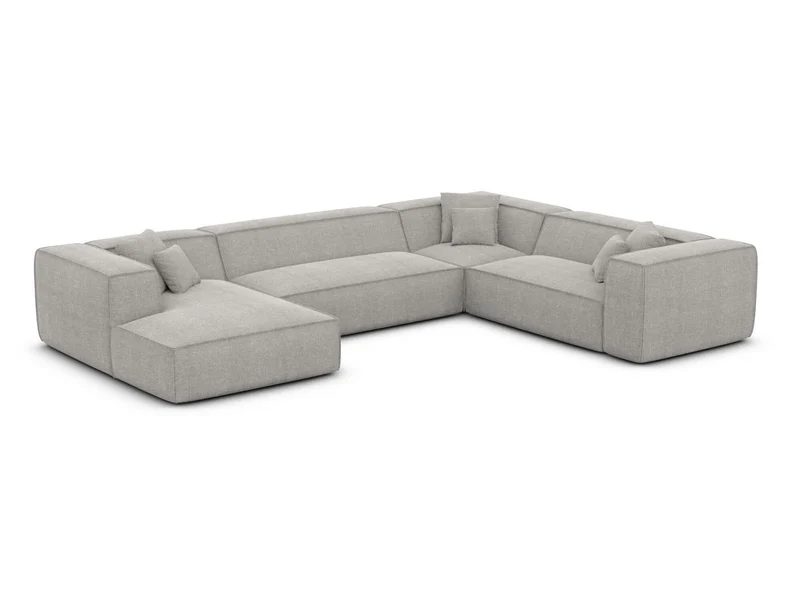 Wohnlandschaft Liranda XXL U-Form in Stoff