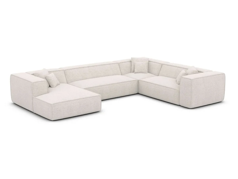 Wohnlandschaft Liranda XXL U-Form in Stoff