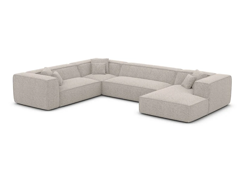 Wohnlandschaft Liranda XXL U-Form in Stoff