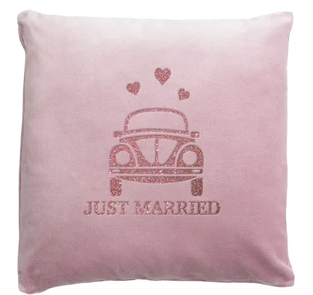 Kissen zur Hochzeit mit Auto