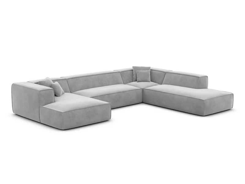 Wohnlandschaft Liranda Lounge U-Form aus Stoff