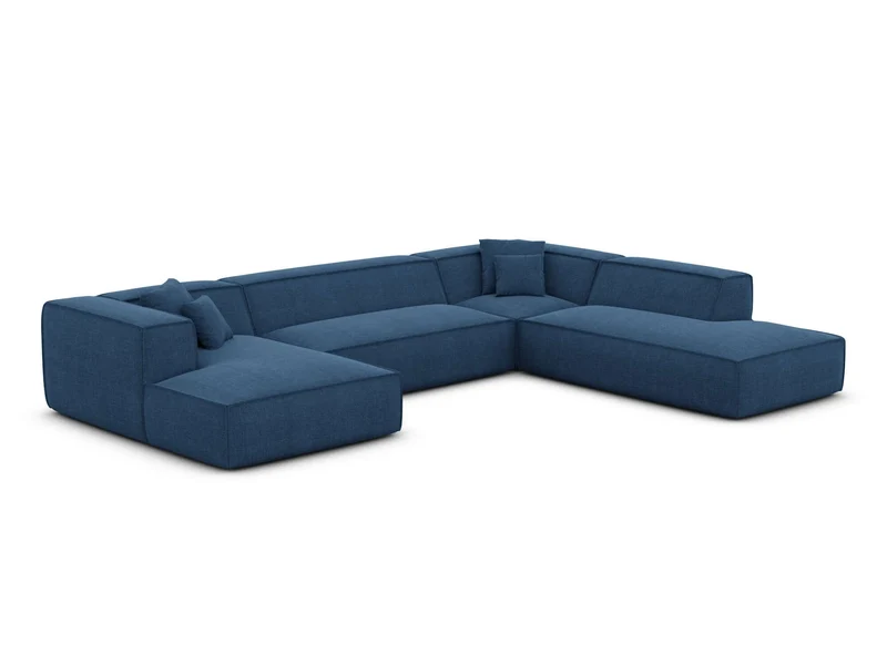 Wohnlandschaft Liranda Lounge U-Form aus Stoff
