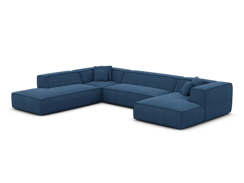 Wohnlandschaft Liranda Lounge U-Form aus Stoff