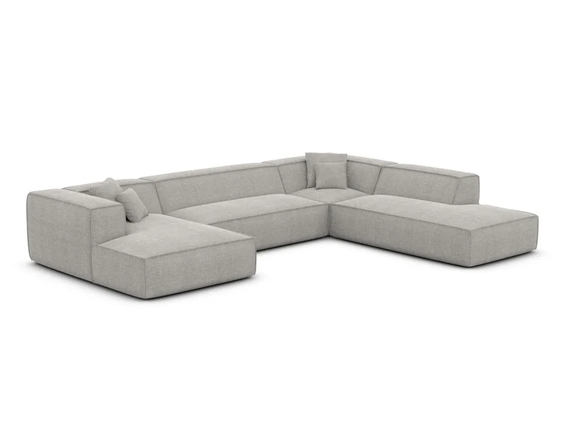 Wohnlandschaft Liranda Lounge U-Form aus Stoff